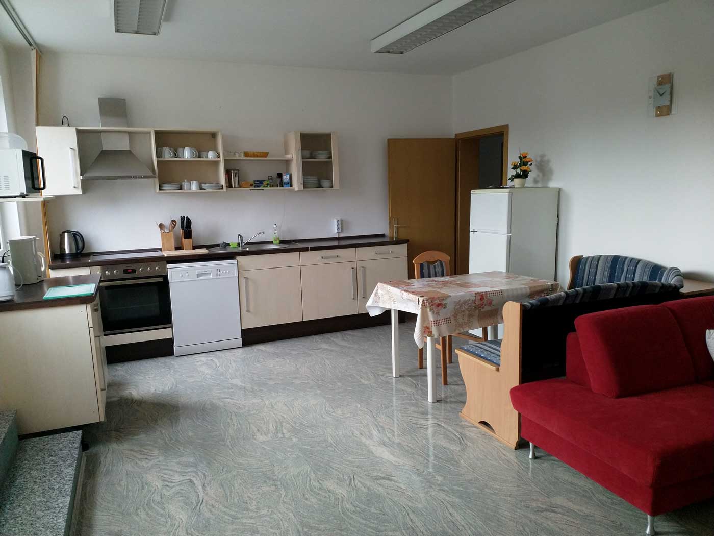 Küche im Wohnbereich